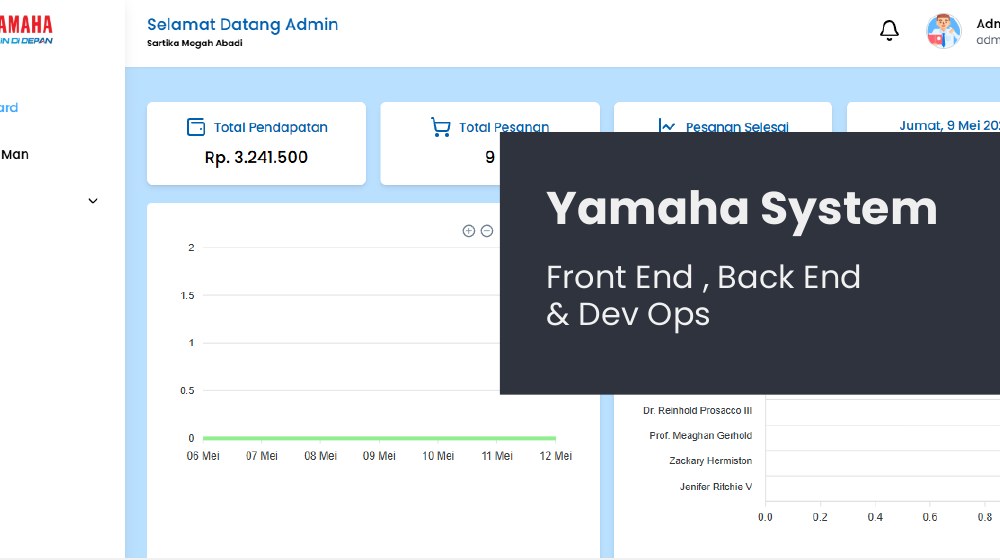 Screenshot Yamaha Dealer System
